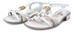 Obrázek z Piccadilly 590075-5 Dámské sandály bílé 