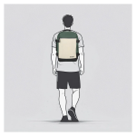 Obrázek z Enrico Benetti Bergen 56010 Beige-green 20 L 