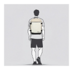 Obrázek z Enrico Benetti Bergen 56010 Black-beige 20 L 