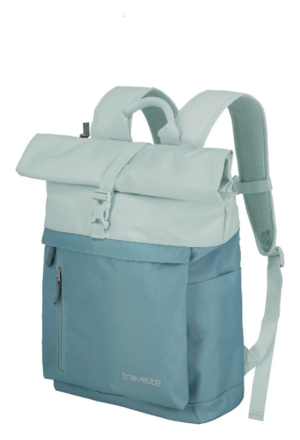 Obrázek z Travelite Basics Rollup Backpack Ice Blue 35 L 