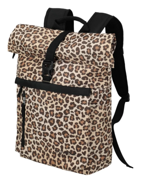 Obrázek z Travelite Basics Rollup Backpack Leopard 35 L 
