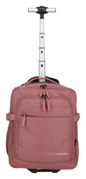 Obrázek z Travelite Kick Off Trolley Backpack Blush 24/28 L 