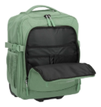 Obrázek z Travelite Kick Off Trolley Backpack Sage Green 24/28 L 