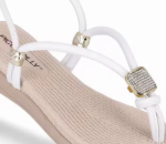 Obrázek z Piccadilly 513039-1 Dámské sandály bílé 