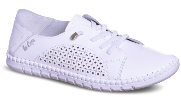 Obrázek z Lee Cooper LCW-26-15-4253L Dámské polobotky bílé 