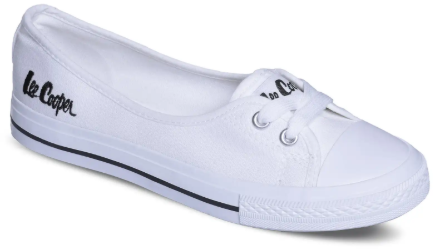 Obrázek Lee Cooper LCW-26-31-4356L Dámské baleríny bílé