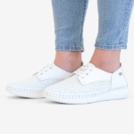 Obrázek z Looke BONNIE L0458-03 Dámské polobotky bílé 