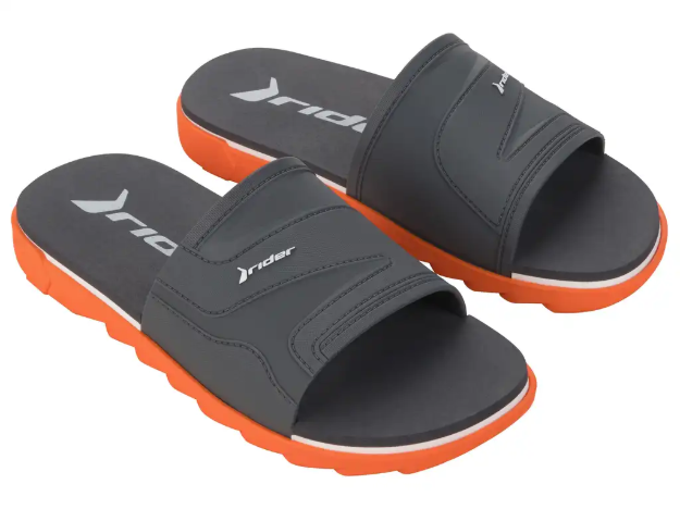 Obrázek z Rider RW Plus Slide 12441-BF550 Pánské pantofle šedo / oranžové 