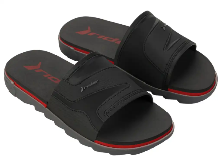 Obrázek Rider RW Plus Slide 12441-BF554 Pánské pantofle černo / červené