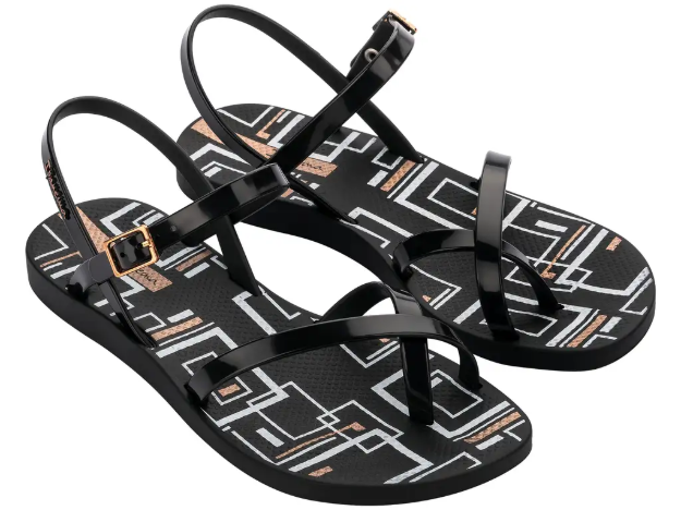 Obrázek z Ipanema Fashion Sandal VIII 82842-BL730 Dámské sandály černé 