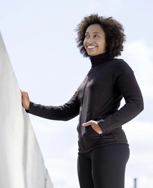 Obrázek z Dámská mikina fleece ARDON®JOFLEX černá 