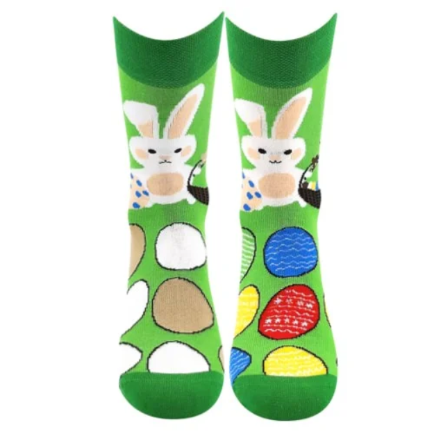 Obrázek z LONKA Ponožky dětské DEASTERIK s velikonočním motivem ZAJÍCE (3 páry) 