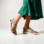 Obrázek z Batz Breeze Beige Dámské zdravotní sandály 