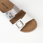 Obrázek z Batz Mallorca white Dámské zdravotní pantofle 