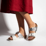 Obrázek z Batz Mallorca white Dámské zdravotní pantofle 