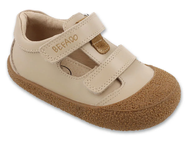 Obrázek z BEFADO 005X003 botičky BAREFOOT SANDI béžové 