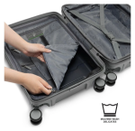 Obrázek z Heys ReNew M Charcoal 87 L 