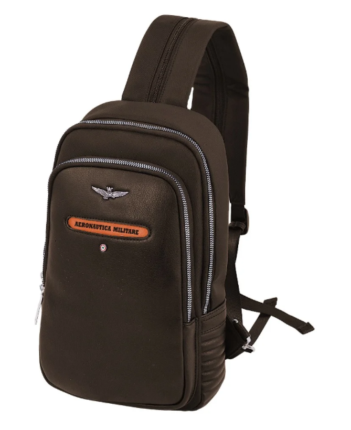 Obrázek z Batoh cross Aeronautica Militare SKY AM-452-25 hnědá 6 L 