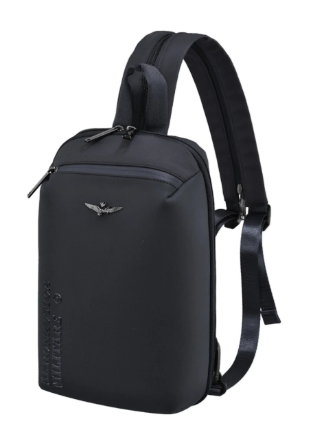 Obrázek z Batoh mono Aeronautica Militare Helix AM-483-01 černá 5 L 