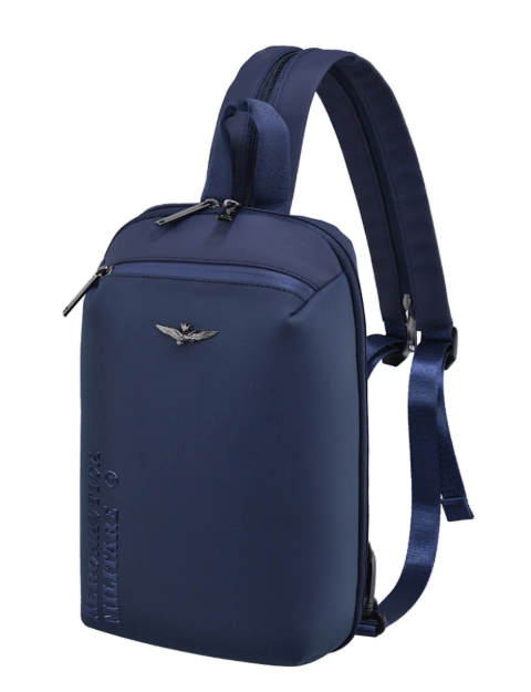 Obrázek z Batoh mono Aeronautica Militare Helix AM-483-05 modrá 5 L 
