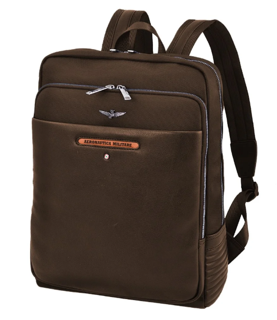 Obrázek z Batoh classic Aeronautica Militare SKY AM-454-25 hnědá 16 L 