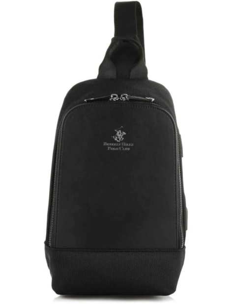 Obrázek z Batoh crossbody mono BHPC Manhattan BH-8462-01 černá 3,7 L 