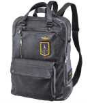 Obrázek z Batoh Aeronautica Militare Pilot L AM-476-23 antracitová 20 L 