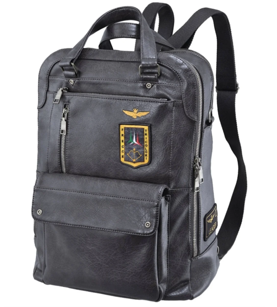 Obrázek z Batoh Aeronautica Militare Pilot L AM-476-23 antracitová 20 L 
