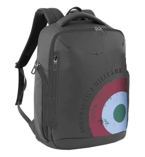 Obrázek z Batoh Aeronautica Militare Runway AM-554-01 černá 20 L 