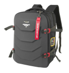 Obrázek z Batoh Aeronautica Militare Patch comby AM-582-01 černá 25 L 