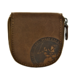 Obrázek z Peněženka na mince BHPC Circle BH-1199-65 tabáková 