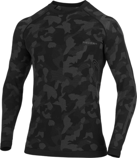 Obrázek z Funkční tričko s dlouhým rukávem ARDON®LYTANIX CAMO černá 