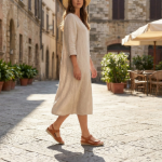 Obrázek z Batz Miri Cognac Dámské zdravotní sandály 