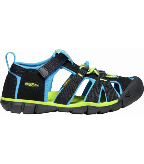 Obrázek z KEEN Seacamp II CNX Youth Dětské sandály black/brilliant blue 