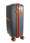 Obrázek z Cestovní kufr Dielle S PP STRIPE 190-55-23 antracitová 38 L 