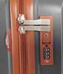 Obrázek z Cestovní kufr Dielle S PP STRIPE 190-55-23 antracitová 38 L 