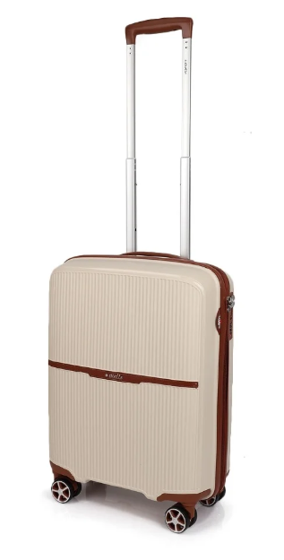 Obrázek z Cestovní kufr Dielle S PP STRIPE 190-55-24 béžová 38 L 