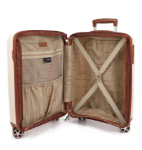 Obrázek z Cestovní kufr Dielle S PP STRIPE 190-55-24 béžová 38 L 