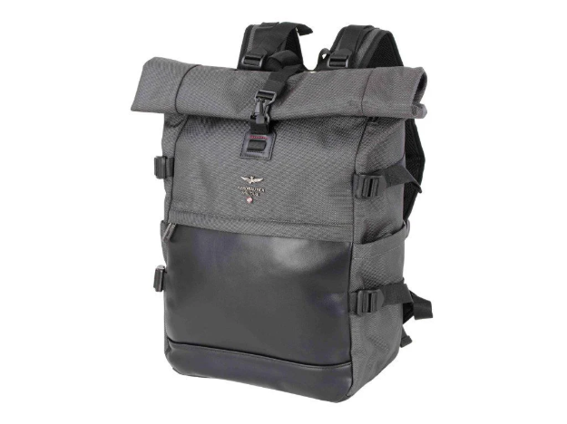 Obrázek z Batoh rollup Aeronautica Militare Typhoon AM-592-13 šedá 18 L 