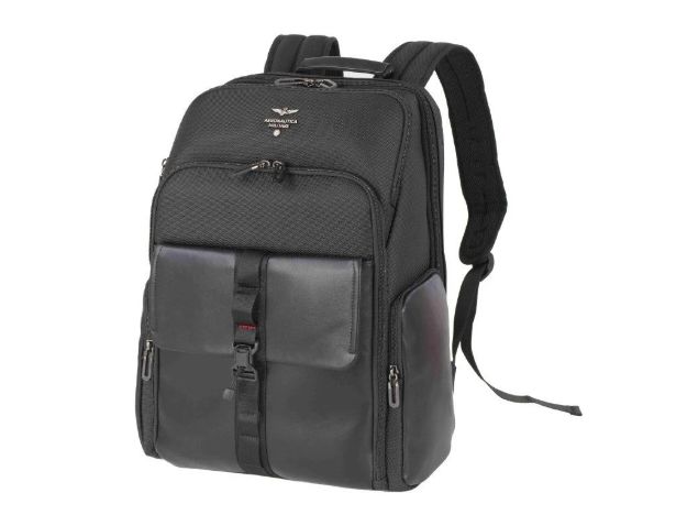 Obrázek z Batoh classic Aeronautica Militare Typhoon AM-593-01 černá 25 L 