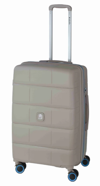 Obrázek z Cestovní kufr Dielle squares 4W M 210-67-28 šampaňská 70 L 