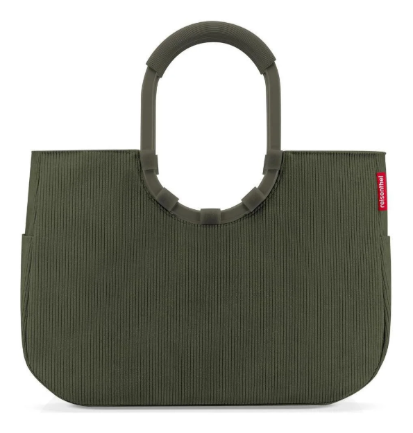 Obrázek z Reisenthel Loopshopper L Cord dark matcha 25 L 