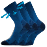 Obrázek z VOXX Ponožky dětské slabé z merino OPTIMALIK s ionty stříbra TMAVĚ TYRKYSOVÉ (3 páry) 