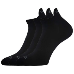 Obrázek z VOXX Ponožky sportovní krátké JOEL nízké ČERNÉ (3 páry) 