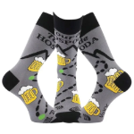 Obrázek z VOXX Ponožky pánské letní LETOUR vtipné s motivem piva DESIGN 2 (3 páry) 