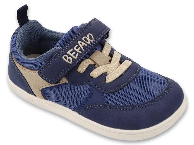 Obrázek z BEFADO 004P017 tenisky BAREFOOTLUMI modré 