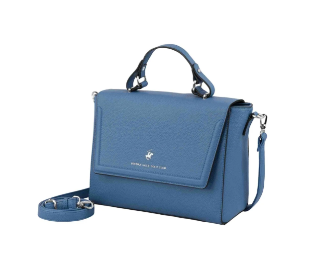 Obrázek z Kabelka Beverly Hills Polo Club BH-4201-05 modrá 7,8 L 