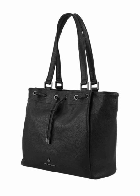 Obrázek z Dámská kabelka Beverly Hills Polo Club BH-4290-01 černá 11,6 L 
