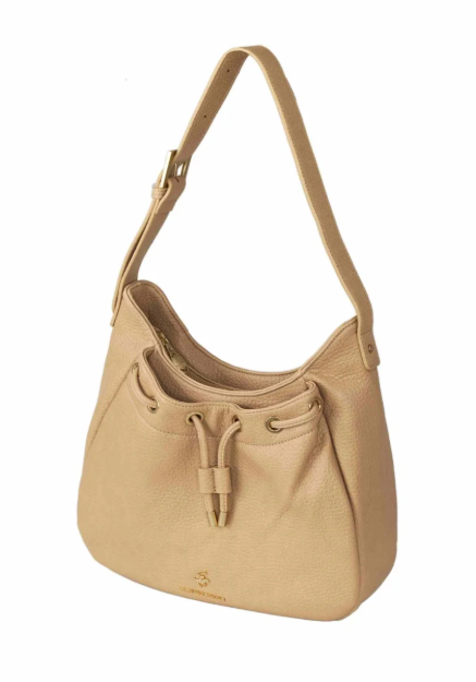 Obrázek z Dámská kabelka Beverly Hills Polo Club BH-4291-28 béžová 8,7 L 