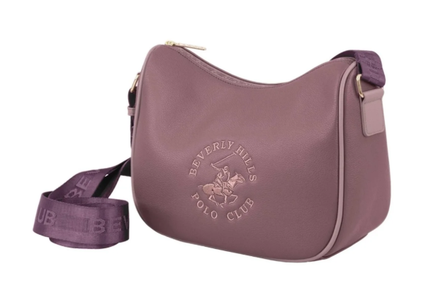Obrázek z Dámská kabelka Beverly Hills Polo Club BH-4264-14 růžová 6 L 